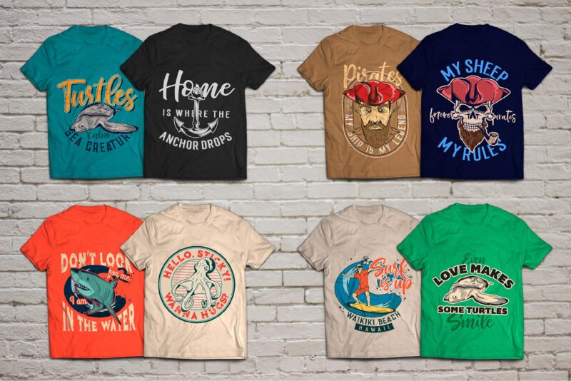 173 t-shirt designs BUNDLE