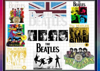 Bundle 17 Designs The Beathes Png, Paul McCartney, The Beatles PNG, John Lennon, George Harrison, Ringo Starr, Submilation, Digital Download 920192416