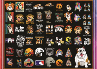 55 Designs French Bulldog Png Bundle, Bulldogs Png, Bulldogs, Cute French bulldog PNG, Dog Lover Shirt, Dog Lover Shirt, Instant Download 904989601