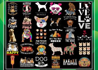 50 Cute Dogs PNG Bundle, Furry Friend, Dog Lovers, Life is Golden Png, I Let The Dog Out png, Sublimation Designs, Instant download 966056712