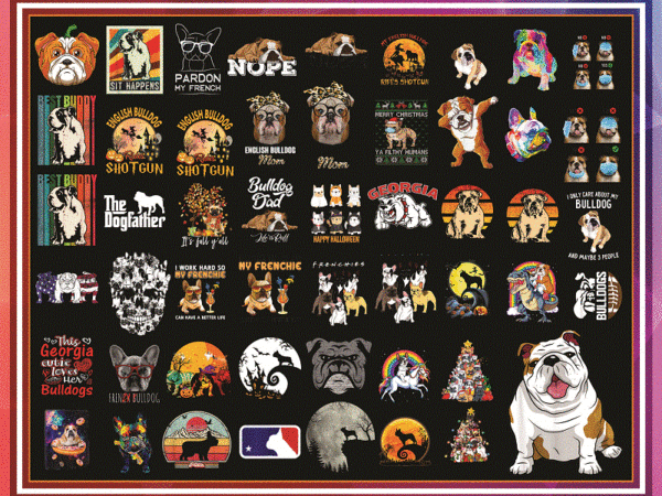 55 designs french bulldog png bundle, bulldogs png, bulldogs, cute french bulldog png, dog lover shirt, dog lover shirt, instant download 904989601