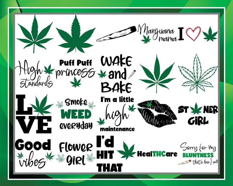 Bundle 20 Weed Svg Png, Weed Cut File, Weed Quotes Svg, Marijuana Svg, Weed Leaf Svg, Cannabis Svg, Rolling Tray, Digital Download 971222752