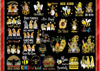 29 Bee Kind Gnome Designs, Gnome Png, Bee with Gnome, Bee Kind Png, Yellow Gnomes Png, Bee Png, Bee Gnomes Png, Digital Download 300dpi 973408072