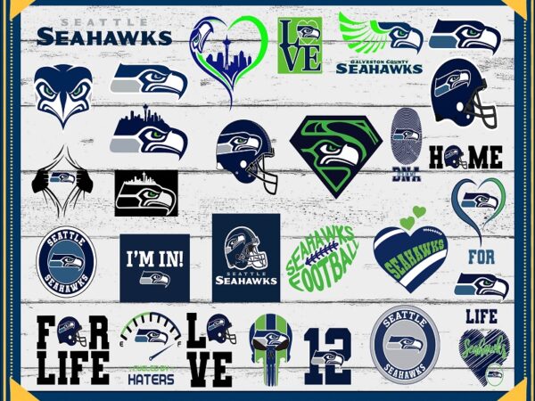 29 seattle seahawks svg bundle designs, seahawks svg, seattle seahawks logo, seahawks clipart, football svg bundle, svg file for cricut 975127259