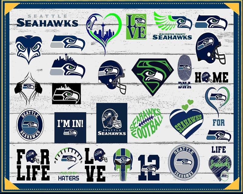 29 Seattle Seahawks Svg Bundle Designs, Seahawks Svg, Seattle Seahawks Logo, Seahawks Clipart, Football SVG Bundle, Svg File For Cricut 975127259