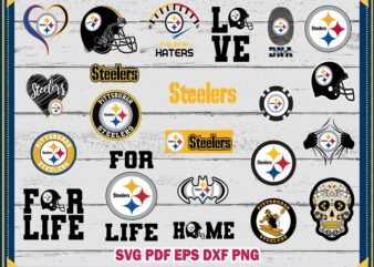 22 Pittsburgh Steelers Svg Bundle, Steelers Svg, Pittsburgh Steelers Logo, Steelers Clipart, Football SVG Bundle, Svg File For Cricut 975128853