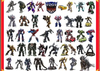 94 Transformers ClipArt- PNG Images Digital, Clip Art, Instant Download, Graphics Transparent Background Scrapbook 976047092