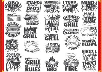 25 Barbecue Quotes SVG Bundle, Barbecue Cut File, BBQ Master Clipart, Dad’s BBQ Vector, Daddy’s Grill, Commercial Use, Instant Download 815251753