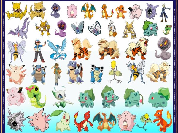 439 pokemon bundle, pokemon characters, pokemon gotta catch’em all, pokemon clipart, pokemon images, pikachu svg, pokemon cut file 925383892