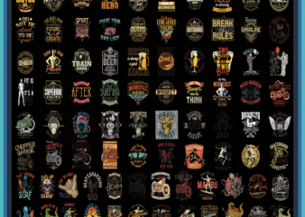 84 Designs T-shirt PNG Bundle, Shirt Bundles, 300dpi PNG, Custom Shirts, Motorcycle, Surfing, Weightlifting, Drinking, T-Rex, Turtles 939381155