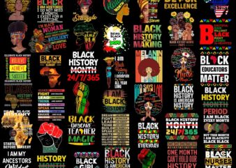 Bundle 100+ Black History Png, I Am Black History Png, Black History Month PNG, Black Pride Png, Afro Women Png, Sublimation Digital 936211778