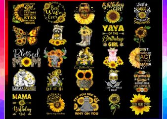Combo 25 Designs Sunflower Png Bundle, Flower Png, Sunflower Butterfly Monarch Png, Sunflower Quotes, Sunflower Skull Png, Digital Download 944194299