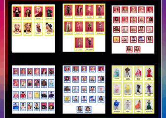 RuPaul’s Drag Race UK Guess Who Game, Fun Board Games, Adult Party Games, Montessori Cards, Gift Idea, Guess Ru? Printable Template 955658925