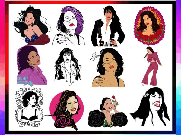 39 singer sq bundle, selena quintanilla images, singer images, singer’s portraits bundle, svg dxf png, cricut file, digital download 947156285