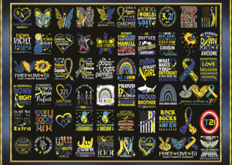 Bundle 56 Bundle Down Syndrome Png, World Down Syndrome Day Png, Blue And Yellow Ribbon, Down Syndrome Awareness Png, Down Syndrome Mom. 977594599 t shirt template