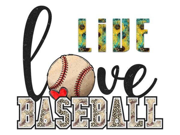 Live love baseball tshirt design Live love baseball tshirt design
