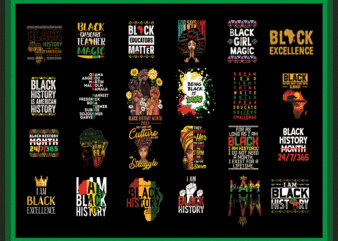 Bundle 100+ Blakck History png, I am Black History png, Black History Month PNG, Black Pride png, Afro Women png, Sublimation Digital 936211778