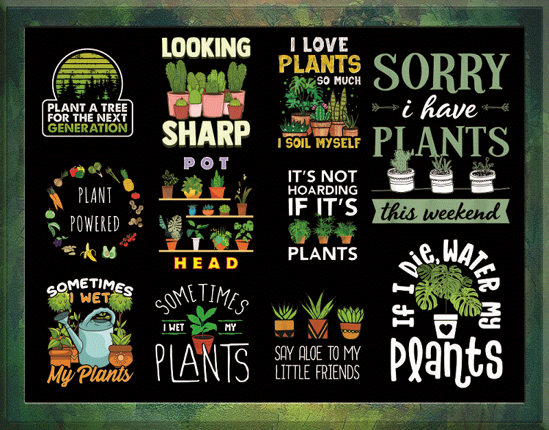 35 Funny Plant Quote Png Bundle, Funny Quote, Plants Png, Sarcastic Saying Png, Garden Quotes Png, Png Files For Printing, Instant Download 930852310