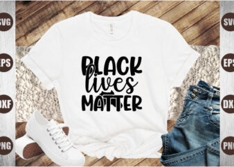 black lives matter t shirt template