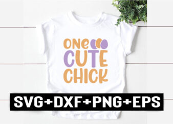 one cute chick t shirt design online