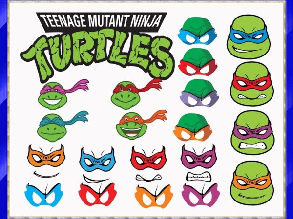 Teenage Mutant Ninja Turtles SVG Design File - SVGBees