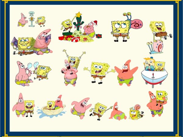 141 spongebob squarepants bundle, spongebob squarepants clip art, spongebob squarepants png, spongebob squarepants images, instant download 961655348
