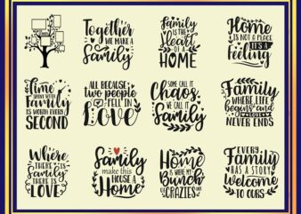 69 Ultimate Family Bundle Designs, Family Wall Frames SVG, Family Sayings svg, Family svg, Family Monograms svg, Cricut Laser Silhouette 968244051