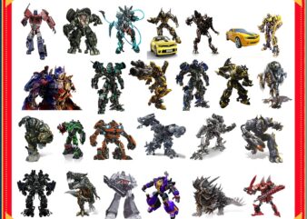 94 Transformers ClipArt- PNG Images Digital, Clip Art, Instant Download, Graphics Transparent Background Scrapbook 976047092