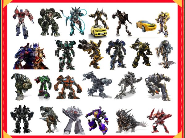 94 transformers clipart- png images digital, clip art, instant download, graphics transparent background scrapbook 976047092