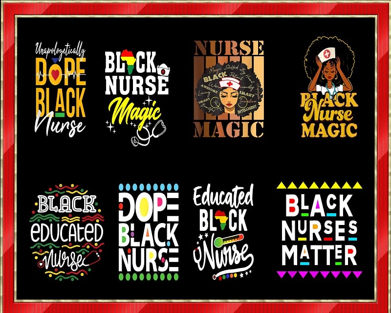 Black Nurse PNG Bundle, Black Dope Nurse, Peace Love Nursing, Black Nurse Png, Black Nurse Magic, Black Nurse Matter, Nurse Life, Nurse Png 959652304