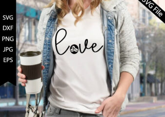 love t shirt vector graphic