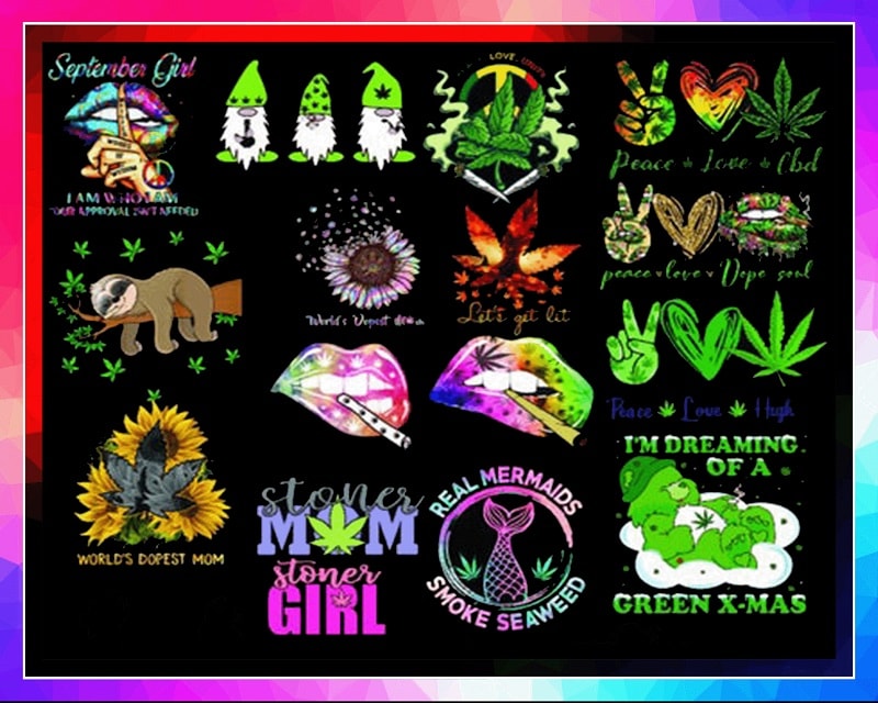 106 Designs Smoke Weed PNG, Drug Life Png, Stoner Girl, Stoner Mom, Stash Png, World’s Dopest Mom, Colorful Lip Png, Digital Download 936720718