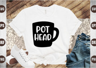 pot head t shirt illustration