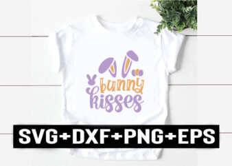 bunny kisses t shirt template