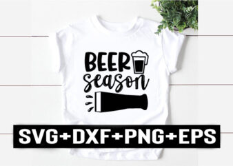 beer season t shirt template