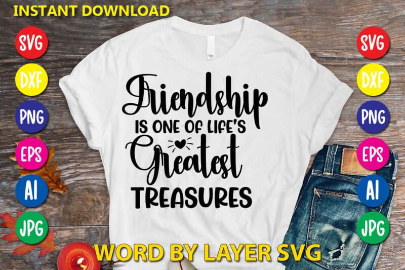 Friendship Svg Bundle vol.2 Svg Vector T-shirt Design, Friends Svg, Best Friends Svg T-shirt Bundle, Besties To The Resties,best Friends T-shirt Bundle Svg, Svg Files For Cotes, Digital Download,friends Svg