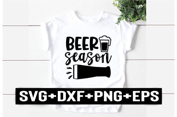 Beer season t shirt template