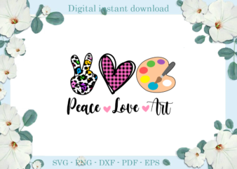 Trending gifts, Peace Love Art Diy Crafts, Back to SChool Svg Files For Cricut, Plaid Heart Silhouette Files, Trending Cameo Htv Prints t shirt designs for sale
