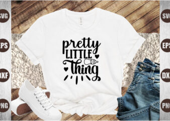 pretty little thing t shirt illustration