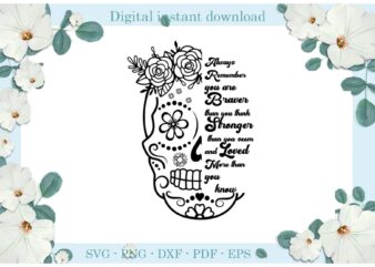 Trending gifts Skull Head Flower Quotes Diy Crafts Skull Head Svg Files For Cricut, Quotes Silhouette Sublimation Files, Cameo Htv Prints t shirt designs for sale