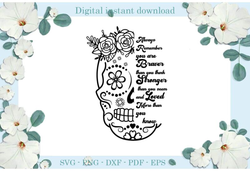 Trending gifts Skull Head Flower Quotes Diy Crafts Skull Head Svg Files For Cricut, Quotes Silhouette Sublimation Files, Cameo Htv Prints