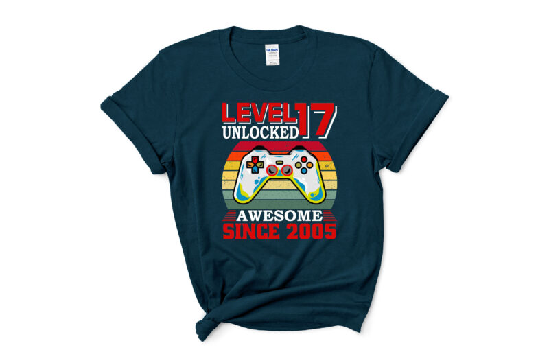 20 gaming birthday t-shirts design bundle