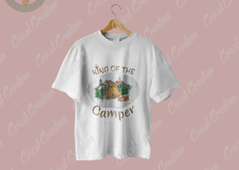 Happy Camping Day , Camping Area Diy Crafts, Campsite PNG Files , Mobile home Silhouette Files, Trending Cameo Htv Prints