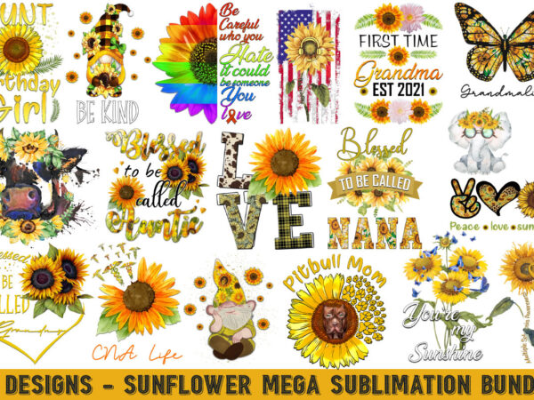 Best quotes sunflower bundle tshirt design
