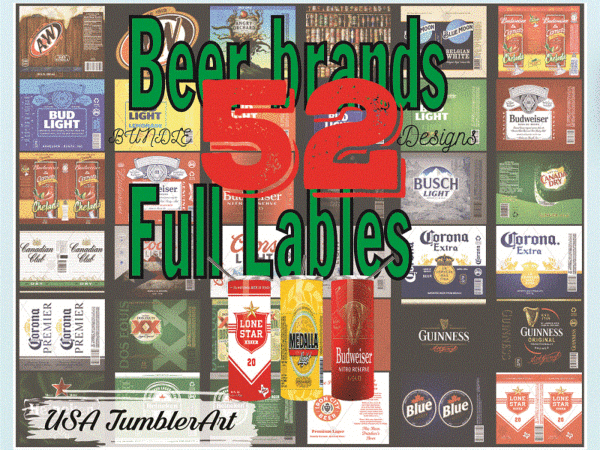 Combo 52 beer brands full labels designs tumber, 20oz skinny straight,template for sublimation,full tumbler, png digital download 1014533239 Combo 52 beer brands full labels designs tumber, 20oz skinny straight,template for sublimation,full tumbler, png digital download 1014533239