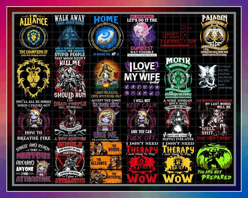 84 Designs World Of Warcraft T-Shirt Png, Healer - Tank - DPS ...