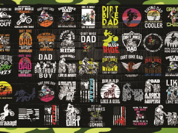 Combo 40+ dad and son png, dad png, dad dirt bike rider, motocross men, fathers day png, fathers day sublimation, dad life, cool dad png 987562578 t shirt vector file