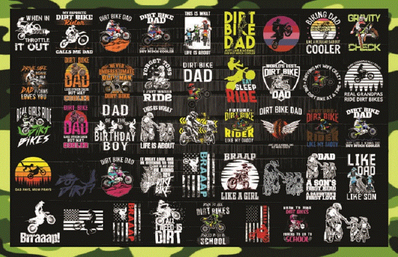 Combo 40+ Dad and Son Png, Dad png, Dad Dirt Bike Rider, Motocross Men ...