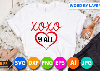 XoXo Y’all T Shirt Design On Sale