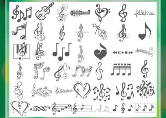 Bundle 100 Music Quotes SVG/PNG, Music Svg, Music Svg Bundle, Music PNG bundle, Music Sayings Svg, Music Png, Instant Download 1031586165